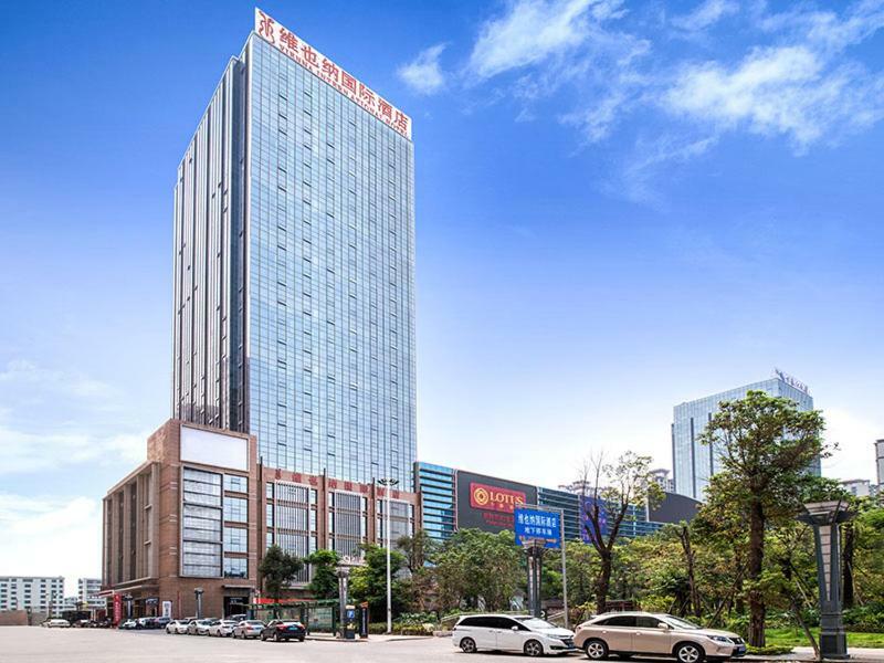 Vienna International Hotel Guangdong Puning Sqaure Exterior foto